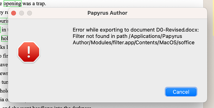 Papyrus Screencap