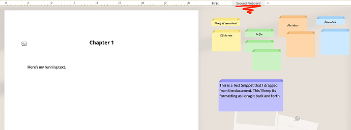 Pinboard option