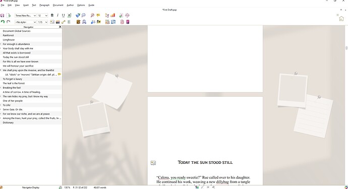 formatting